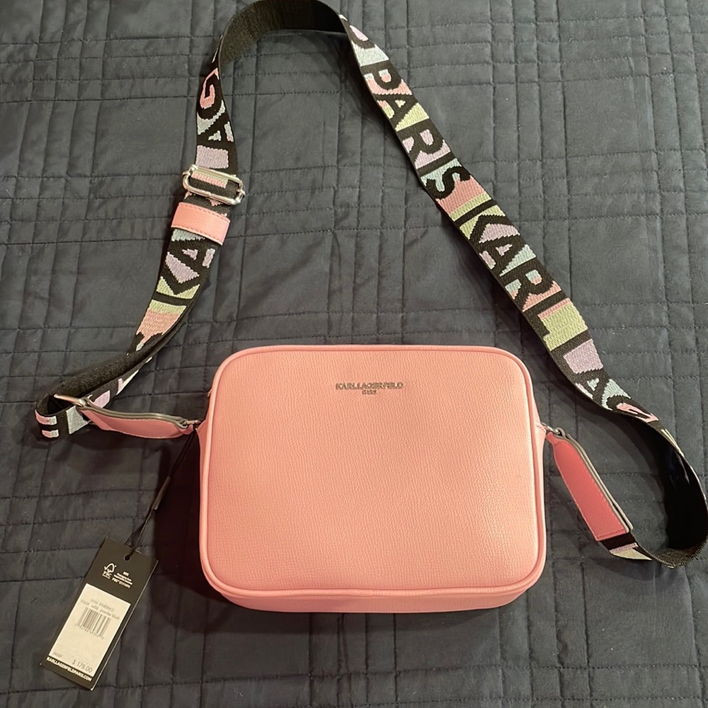 Karl lagerfeld Cross body powder blush